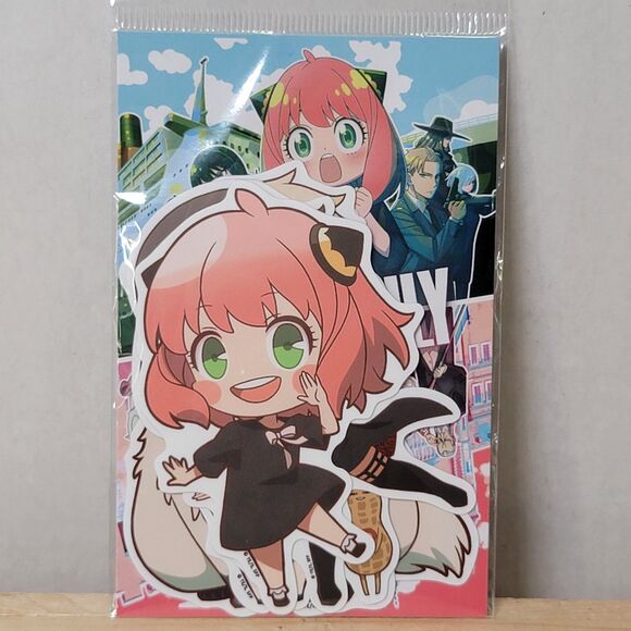 Spy Family 5 Pack Vinyl Stickers - NEW - Picture 1 of 3